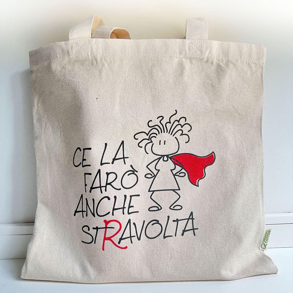 SHOPPER BAG CE LA FARO' ANCHE STRAVOLTA