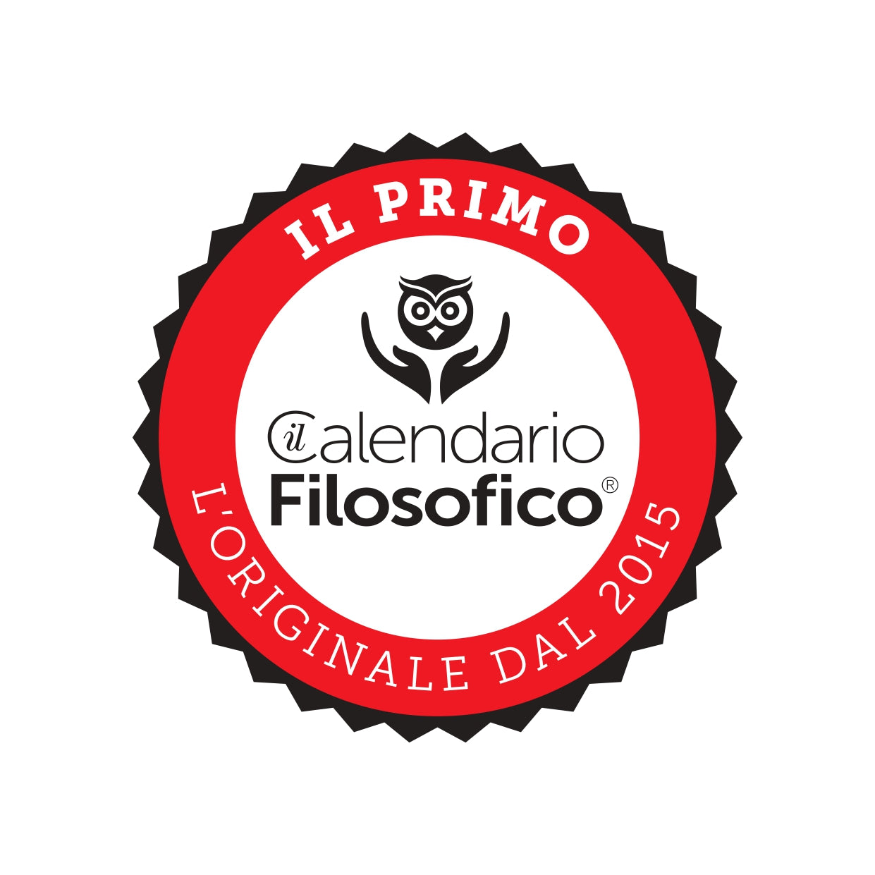 SUMMER PACK - CALENDARIO FILOSOFICO 2025 + ULTIMI 6 MESI 2024 - A6 PICCOLO 10 x 14 CM - CON SUPPORTO IN LEGNO