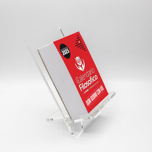 CALENDARIO FILOSOFICO 2025 - A6 PICCOLO 10 x 14 CM - CON SUPPORTO IN PLEXIGLASS TRASPARENTE