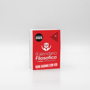 CALENDARIO FILOSOFICO 2025 -  A7 MIDI 7,4 x 10,5 CM - INSERTO